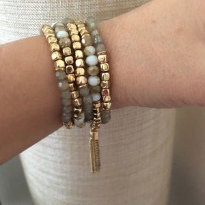 Stretch Tassel Bracelet